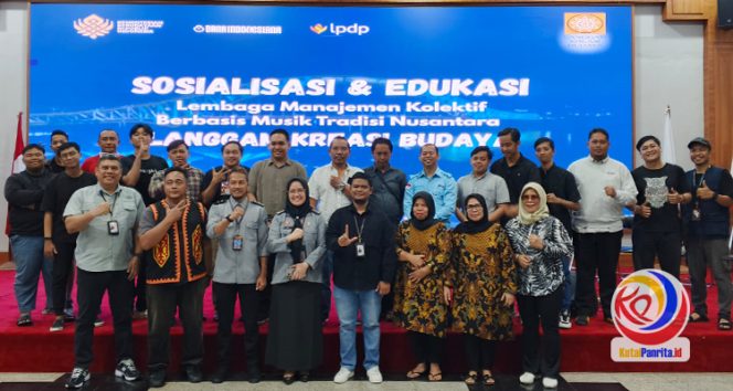 
 Langgam Kreasi Budaya Dorong Perlindungan Hak Ekonomi Musisi Tradisi Lewat Sosialisasi LMK di Kukar
