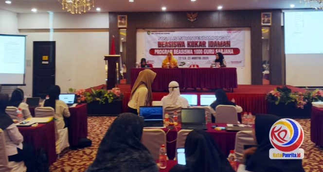 
 Sosialisasi dan Pendampingan Peserta Kukar Idaman Program 1000 Guru Sarjana yang di gelar Dinas Pendidikan dan Kebudayaan (Disdikbud) Kabupaten Kutai Kartanegara. (Indirwan/Fairuzzabady/KutaiPanrita.id)