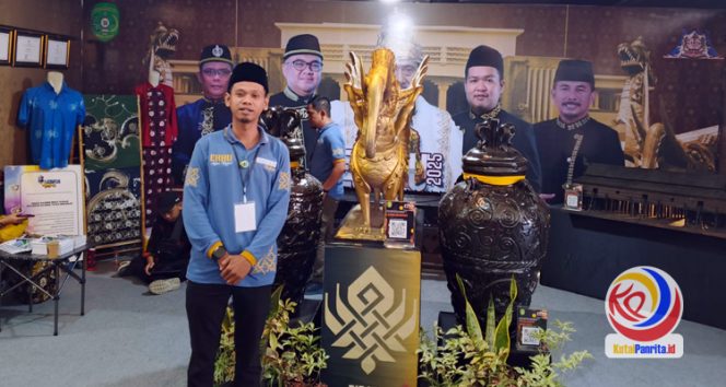 
 Dinas Pendidikan dan Kebudayan Kutai Kartanegara mengikuti Expo Erau 2025. (Indirwan/Fairuzzabady/KutaiPanrita.id)