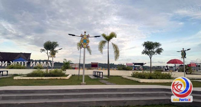 
 Taman Titik Nol Tenggarong, Ikon Baru Ruang Publik di Jantung Kutai Kartanegara. (Indirwan/Fairuzzabady/KutaiPanrita.id)