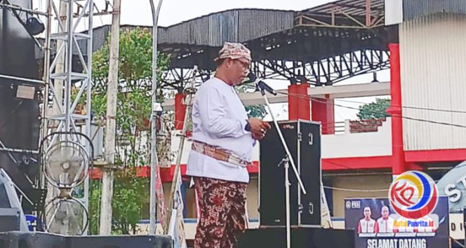 
 Kepala Dinas Pendidikan dan Kebudayaan (Disdikbud) Kabupaten Kutai Kartanegara (Kukar), Thauhid Afrilian Noor, saat menyampaikan sambutan. (Indirwan/Fairuzzabady/KutaiPanrita.id)