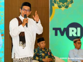 Semarak tausiyah TVRI “Nusantara Bertabligh” di Multifunction Hall Kemenko 3, KIPP Nusantara, Kamis (9/10/2025).