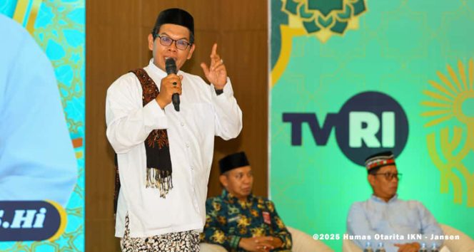 
 Semarak tausiyah TVRI “Nusantara Bertabligh” di Multifunction Hall Kemenko 3, KIPP Nusantara, Kamis (9/10/2025).