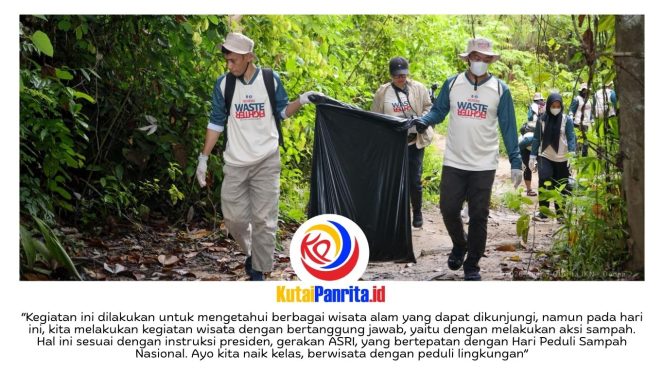 
 Otorita Ibu Kota Nusantara (IKN) bersama Bank Indonesia, Mayora Group dan sejumlah pemangku kepentingan menggelar kegiatan aksi mengumpulkan sampah di kawasan wisata alam (07/02/2026), sebagai bagian dari semangat memaknai Hari Peduli Sampah Nasional (HPSN) yang diperingati setiap 21 Februari. Dok: Humas Otorita Ibu Kota Nusantara.