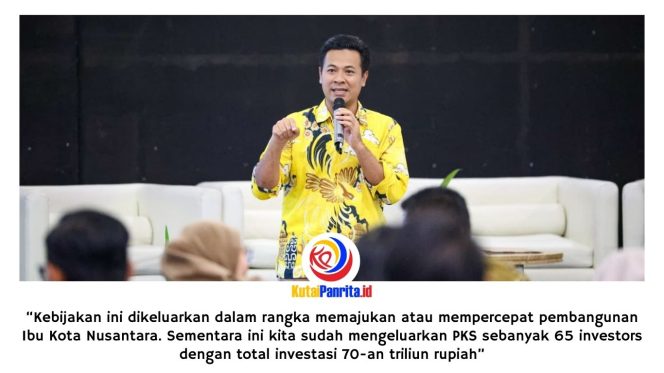 
 Otorita IKN memperkuat fondasi kepastian berusaha dan daya saing investasi melalui sosialisasi Peraturan Kepala Otorita IKN Nomor 18 Tahun 2025 serta optimalisaai insentif fiskal dan kepabeanan bagi pelaku usaha. Dok: Humas Otorita Ibu Kota Nusantara.