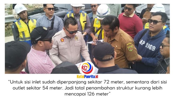 
 Ketua Komisi III DPRD Kota Samarinda, Deni Hakim Anwar, bersama sejumlah anggota Komisi III melakukan inspeksi mendadak (sidak) ke proyek Terowongan Samarinda, Senin (2/3/2026). Sidak ini dilakukan untuk mengevaluasi tindak lanjut perbaikan longsoran sekaligus memastikan progres pekerjaan penguatan struktur di kawasan tersebut. Foto: Yana Ashari.