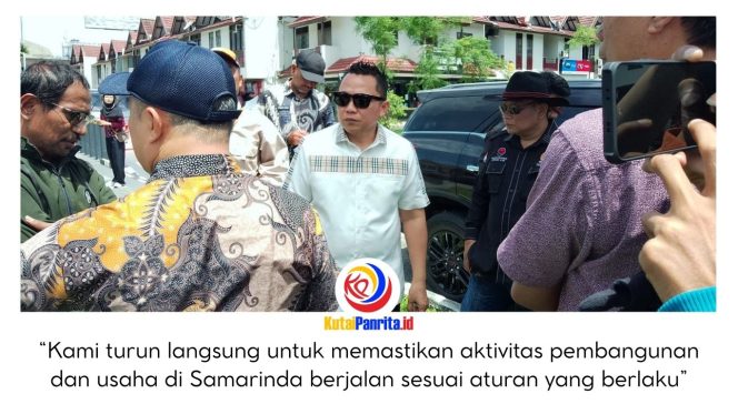 
 Ketua Komisi III DPRD Kota Samarinda, Deni Hakim Anwar, bersama unsur pimpinan dan anggota Komisi III melakukan inspeksi mendadak (sidak) ke sejumlah titik di Kota Tepian untuk memastikan kepatuhan terhadap aturan tata ruang, perizinan bangunan, hingga pengelolaan lingkungan. Foto: Yana Ashari.
