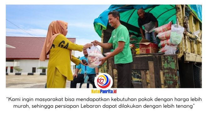 
 Otorita Ibu Kota Nusantara (IKN) menyelenggarakan kegiatan Gerakan Pangan Murah dan Operasi Pasar Murah di empat kecamatan yang berada di sekitar kawasan IKN pada 4 hingga 11 Maret 2026. Program ini digelar sebagai upaya membantu masyarakat memperoleh bahan kebutuhan pokok dengan harga lebih terjangkau sekaligus menjaga stabilitas pasokan dan harga pangan menjelang Hari Raya Idulfitri. Dok: Humas Otorita Ibu Kota Nusantara.