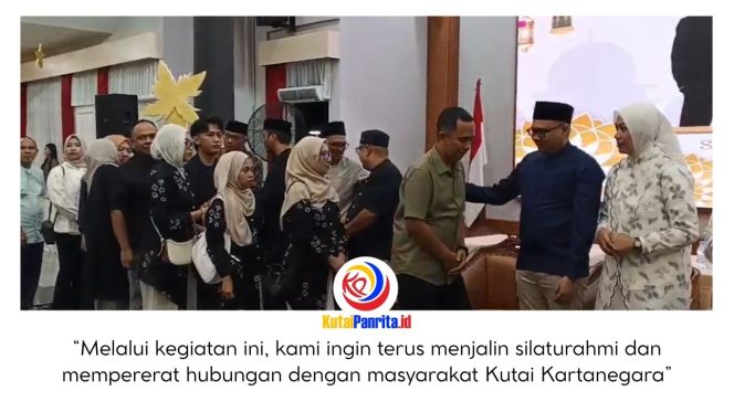 
 Suasana hangat dan penuh keakraban di Pendopo Odah Etam, Tenggarong, saat ribuan warga menghadiri open house Idulfitri yang digelar Bupati Kutai Kartanegara Aulia Rahman Basri, Sabtu (21/3/2026) malam. Foto: Indirwan.