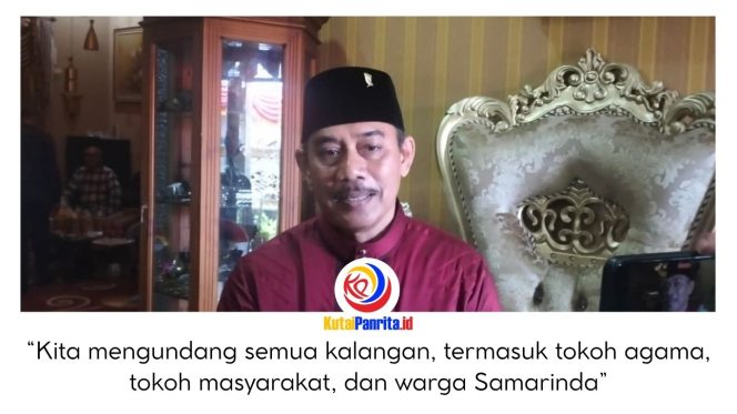 
 Wakil Ketua DPRD Kota Samarinda, Ahmad Vananzda, memberikan keterangan kepada awak media terkait kegiatan Open House dan Halal Bihalal Idulfitri 1447 Hijriah di kediamannya, Jalan Damanhuri 1 Blok A RT 61 No. 48, Samarinda, Senin (23/3/2026). Foto: Yana Ashari.