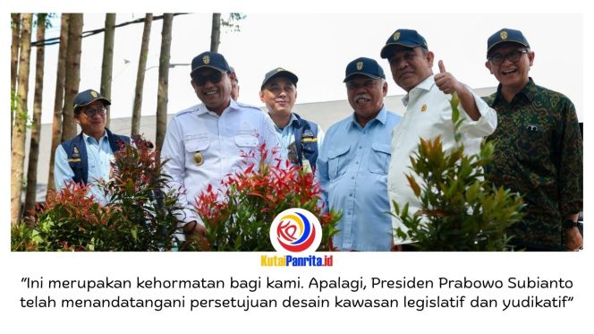 
 Kunjungan kerja Pimpinan MPR RI ke Ibu Kota Nusantara (IKN) bersama rombongan dengan meninjau sejumlah titik strategis, antara lain persil kawasan legislatif, Masjid Negara IKN, kawasan glamping, Kantor Otorita IKN, hingga Bandar Udara Internasional Nusantara. Dok: Humas Otorita Ibu Kota Nusantara.