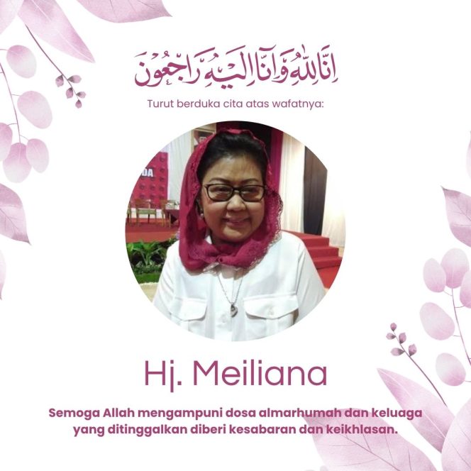 
 Samarinda Berduka, Hj. Meiliana Tutup Usia Selasa Sore