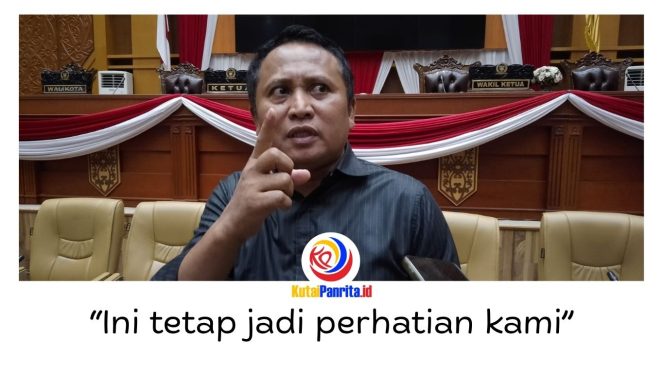 
 Anggota Komisi IV DPRD Samarinda, Anhar, memberikan keterangan terkait pengalihan tanggungan peserta BPJS PBI yang menjadi perhatian serius. Foto: Fathur Rabbany.