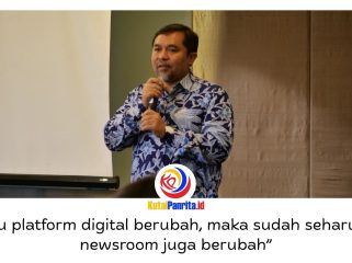 Ketua Asosiasi Media Siber Indonesia (AMSI), Wahyu Dhyatmika. Dok: AMSI