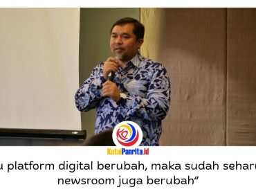 Ketua Asosiasi Media Siber Indonesia (AMSI), Wahyu Dhyatmika. Dok: AMSI