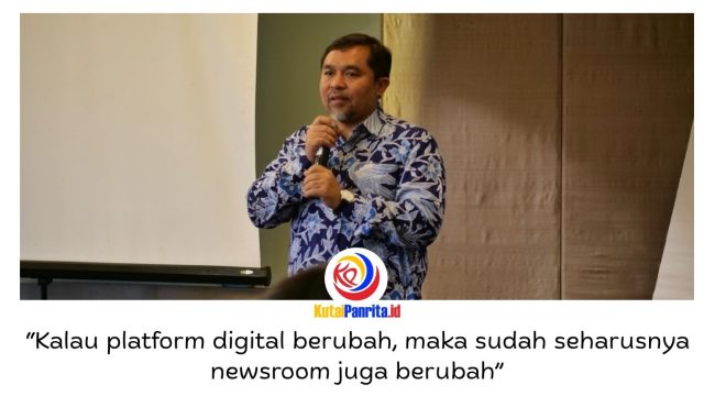 Ketua Asosiasi Media Siber Indonesia (AMSI), Wahyu Dhyatmika. Dok: AMSI