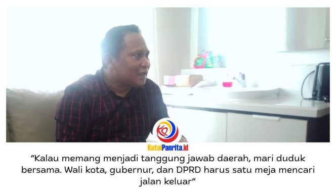 
 Anggota Komisi IV DPRD Kota Samarinda, Anhar, menegaskan pentingnya langkah cepat dalam merespons ancaman penghentian bantuan iuran BPJS Kesehatan bagi warga kurang mampu, serta meminta agar persoalan tersebut segera diselesaikan melalui kebijakan konkret tanpa berlarut menjadi polemik. Foto: Fathur Rabbany.