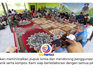 Kelompok tani bersama puluhan masyarakat antusias mengikuti panen perdana Padi Gogo di Nusantara, Kamis (9/4/2026). Kegiatan ini turut dihadiri dan didukung berbagai pemangku kepentingan, termasuk Otorita IKN. Dok: Humas Otorita Ibu Kota Nusantara.