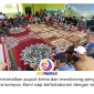 Kelompok tani bersama puluhan masyarakat antusias mengikuti panen perdana Padi Gogo di Nusantara, Kamis (9/4/2026). Kegiatan ini turut dihadiri dan didukung berbagai pemangku kepentingan, termasuk Otorita IKN. Dok: Humas Otorita Ibu Kota Nusantara.