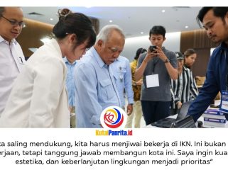 Otorita Ibu Kota Nusantara (IKN) menghadirkan ruang kolaborasi bagi industri konstruksi melalui kegiatan Building and Construction Business Matching yang diselenggarakan bersama Indonesia Construction Architecture Network (ICAN) di Kantor Bersama 3. Dok: Humas Otorita Ibu Kota Nusantara.