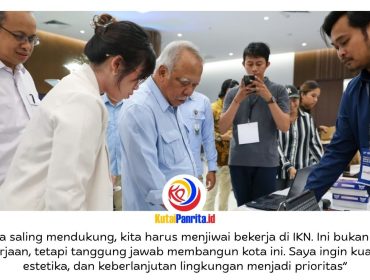 Otorita Ibu Kota Nusantara (IKN) menghadirkan ruang kolaborasi bagi industri konstruksi melalui kegiatan Building and Construction Business Matching yang diselenggarakan bersama Indonesia Construction Architecture Network (ICAN) di Kantor Bersama 3. Dok: Humas Otorita Ibu Kota Nusantara.