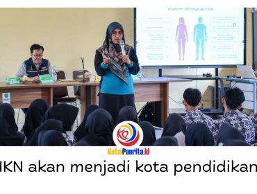 Otorita IKN menyelenggarakan sosialisasi pencegahan dini stunting dan kesehatan reproduksi bagi siswa SMP hingga SMA di wilayah delineasi IKN. Dok: Humas Otorita Ibu kota Nusantara.