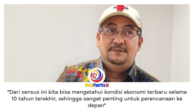
 Ketua Komisi II DPRD Kota Samarinda, Iswandi, memberikan keterangan kepada awak media usai rapat audiensi dan sosialisasi Sensus Ekonomi 2026 bersama Badan Pusat Statistik (BPS) Kota Samarinda di Ruang Rapat Gabungan Lantai 1 DPRD Kota Samarinda, Rabu (15/4/2026). Foto: Yana Ashari.
