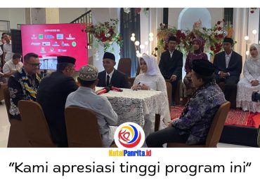 Suasana nikah massal yang digelar Pemerintah Kabupaten Kutai Kartanegara di Mal Pelayanan Publik (MPP) Kukar, Rabu (29/4/2026). Foto: Fairuzzabady.