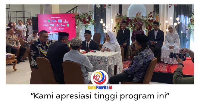 
 Suasana nikah massal yang digelar Pemerintah Kabupaten Kutai Kartanegara di Mal Pelayanan Publik (MPP) Kukar, Rabu (29/4/2026). Foto: Fairuzzabady.
