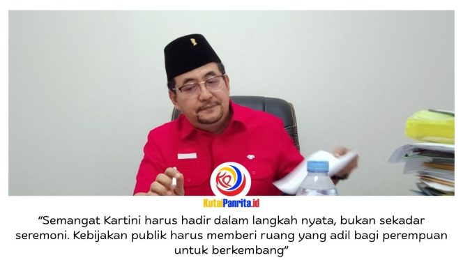 
 Ketua Komisi II DPRD Kota Samarinda, Iswandi, menegaskan bahwa semangat perjuangan perempuan harus tercermin dalam kebijakan daerah yang konkret dan berkelanjutan. Foto: Fathur Rabbany.