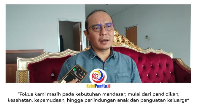
 Ketua Komisi IV DPRD Samarinda, Mohammad Novan Syahronny Pasie, memberikan keterangan terkait komitmen menjaga keberlanjutan program yang berdampak langsung bagi masyarakat. Foto: Fathur Rabbany.