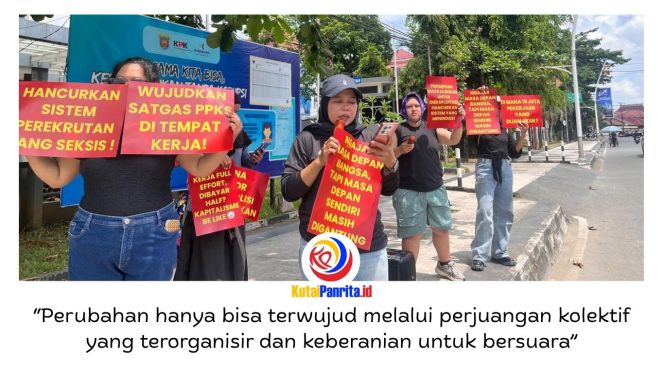 
 Peringatan Hari Buruh Internasional (May Day) 2026 dimanfaatkan Perempuan Mahardhika Samarinda untuk menyoroti kondisi buruh perempuan yang dinilai masih jauh dari sejahtera. Foto: Fathur Rabbany.