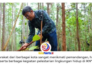 Dalam rangka memperingati Hari Kenaikan Isa Almasih 2026, Otorita Ibu Kota Nusantara mengajak masyarakat meninggalkan jejak hijau melalui kegiatan penanaman pohon di kawasan Miniatur Hutan Hujan Tropis (MHHT) IKN pada Jumat hingga Minggu, 15–17 Mei 2026. Foto: Humas Otorita Ibu Kota Nusantara.