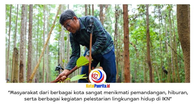 
 Dalam rangka memperingati Hari Kenaikan Isa Almasih 2026, Otorita Ibu Kota Nusantara mengajak masyarakat meninggalkan jejak hijau melalui kegiatan penanaman pohon di kawasan Miniatur Hutan Hujan Tropis (MHHT) IKN pada Jumat hingga Minggu, 15–17 Mei 2026. Foto: Humas Otorita Ibu Kota Nusantara.