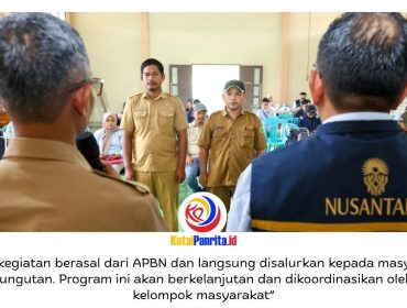 Suasana rembuk warga yang digelar Otorita Ibu Kota Nusantara (IKN) bersama masyarakat Desa Sukaraja, Kecamatan Sepaku, Kabupaten Penajam Paser Utara, Selasa (19/05/2026), terkait rencana pembangunan drainase sebagai bagian dari penataan Koridor Sepaku di kawasan penyangga IKN. Dok: Humas Otorita Ibu Kota Nusantara.