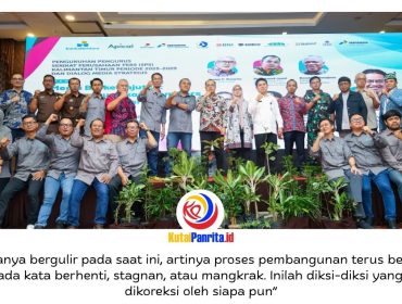 Juru Bicara Otorita IKN, Troy Pantouw, menegaskan komitmen keberlanjutan pembangunan Ibu Kota Nusantara saat menghadiri agenda Pengukuhan Pengurus Serikat Perusahaan Pers (SPS) Kalimantan Timur Periode 2025–2029 dan Dialog Media Strategis di Grand Tjokro, Balikpapan, Rabu (20/05/2026).