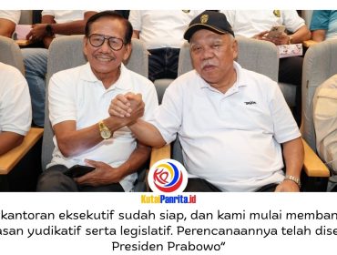 PP Pelti beserta peserta Rakernas kunjungi Ibu Kota Nusantara, pada Sabtu (2/4/2026). Dok: Humas Otorita Ibu Kota Nusantara.