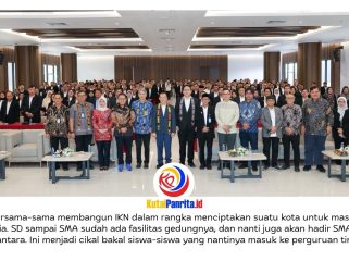 Layanan Pendidikan Tinggi Wilayah XI Kalimantan menggelar Rapat Koordinasi Pimpinan Perguruan Tinggi se-Kalimantan di Multifunction Hall, Kantor Bersama 3, Kawasan Inti Pusat Pemerintahan (KIPP) IKN, Sabtu (09/05/2026). Dok: Humas Otorita Ibu Kota Nusantara.