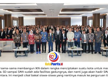 Layanan Pendidikan Tinggi Wilayah XI Kalimantan menggelar Rapat Koordinasi Pimpinan Perguruan Tinggi se-Kalimantan di Multifunction Hall, Kantor Bersama 3, Kawasan Inti Pusat Pemerintahan (KIPP) IKN, Sabtu (09/05/2026). Dok: Humas Otorita Ibu Kota Nusantara.