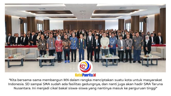 
 Layanan Pendidikan Tinggi Wilayah XI Kalimantan menggelar Rapat Koordinasi Pimpinan Perguruan Tinggi se-Kalimantan di Multifunction Hall, Kantor Bersama 3, Kawasan Inti Pusat Pemerintahan (KIPP) IKN, Sabtu (09/05/2026). Dok: Humas Otorita Ibu Kota Nusantara.