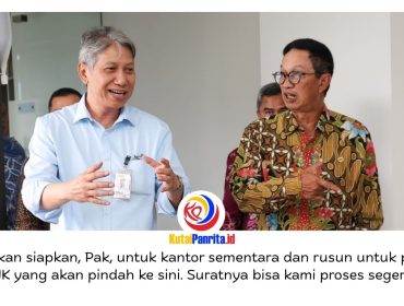 Otorita IKN menerima kunjungan kerja Wakil Ketua Otoritas Jasa Keuangan (OJK) guna membahas percepatan pembangunan kantor OJK serta persiapan pemindahan pegawai secara bertahap ke Ibu Kota Nusantara (IKN), di Kantor Otorita IKN, Senin (11/5/2026).