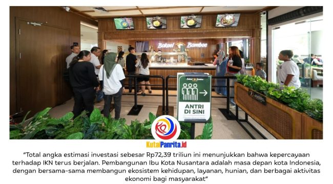 Pembangunan Ibu Kota Nusantara (IKN) terus berjalan seiring tumbuhnya ekosistem perekonomian dan investasi di kawasan Nusantara. Foto: Humas Otorita Ibu Kota Nusantara.