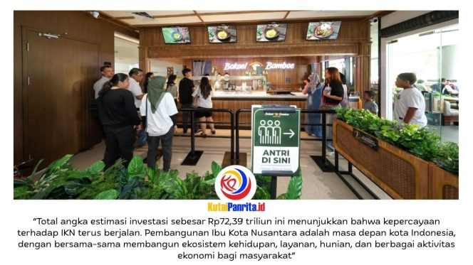 
 Pembangunan Ibu Kota Nusantara (IKN) terus berjalan seiring tumbuhnya ekosistem perekonomian dan investasi di kawasan Nusantara. Foto: Humas Otorita Ibu Kota Nusantara.