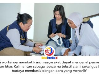 Pengunjung antusias mengikuti workshop membatik dengan pewarna alami yang diselenggarakan Otorita Ibu Kota Nusantara dalam rangkaian IKN Fun Day di kawasan Sentra Massa IKN, Kamis (14/05/2026). Kegiatan yang berlangsung selama libur Kenaikan Isa Almasih 2026 ini menjadi salah satu aktivitas favorit masyarakat dengan menghadirkan pengalaman membatik menggunakan pewarna alami dari tanaman khas Kalimantan di kawasan ibu kota negara baru. Foto: Humas Otorita IKN.