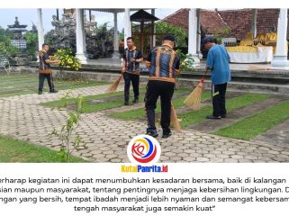 Personel Polres Kutai Kartanegara (Kukar) melaksanakan kegiatan Jumat Bersih dengan membersihkan sejumlah tempat ibadah di wilayah hukumnya, Jumat (29/5/2026). Kegiatan rutin ini menjadi wujud kepedulian Polri terhadap kebersihan lingkungan sekaligus mempererat hubungan dengan masyarakat. Foto: Humas Polres Kukar.