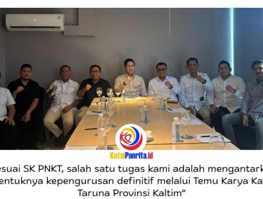 Rapat konsolidasi Kukar menjadi tuan Rumah Temu Karya Karang Taruna Kaltim 2026 (Panitia Pelaksana/Istimewa).
