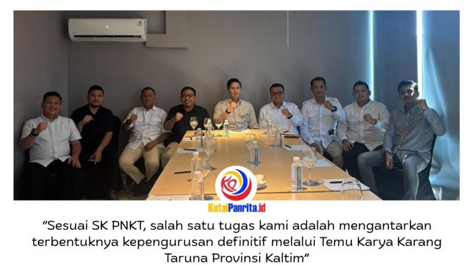 
 Rapat konsolidasi Kukar menjadi tuan Rumah Temu Karya Karang Taruna Kaltim 2026 (Panitia Pelaksana/Istimewa).