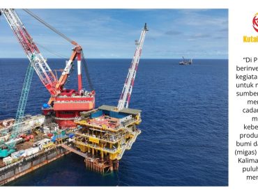 PT Pertamina Hulu Mahakam (PHM) berhasil menyelesaikan pemasangan jacket dan topside Platform Offshore Manpatu berbobot sekitar 1.000 ton di lepas pantai South Mahakam, Kalimantan Timur, pada 27 Mei 2026. Pencapaian ini menjadi tonggak penting dalam pengembangan sektor hulu migas nasional. Foto: Dok. PHM – PHI.