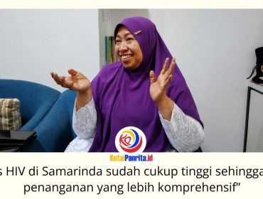 Ketua Pansus IV DPRD Kota Samarinda, Sri Puji Astuti, menjelaskan Raperda Penanggulangan TB dan HIV/AIDS disusun untuk memperkuat penanganan penyakit, mulai dari peningkatan layanan kesehatan, ketersediaan obat, hingga kepatuhan pasien menjalani terapi. Foto: Fathur Rabbany.