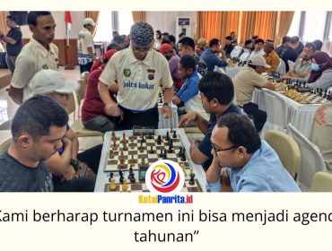 Turnamen Catur Kapolres Kukar Cup 2026 digelar dalam rangka memperingati Hari Bhayangkara ke-80, menjadi ajang bagi pecatur non-master dan junior untuk mengasah kemampuan sekaligus mempererat silaturahmi melalui olahraga catur. Foto: Akmal Hafidz Krisnowo.
